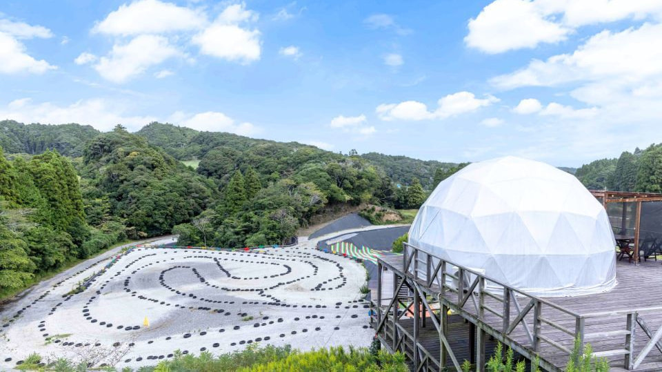 展望ドームテント