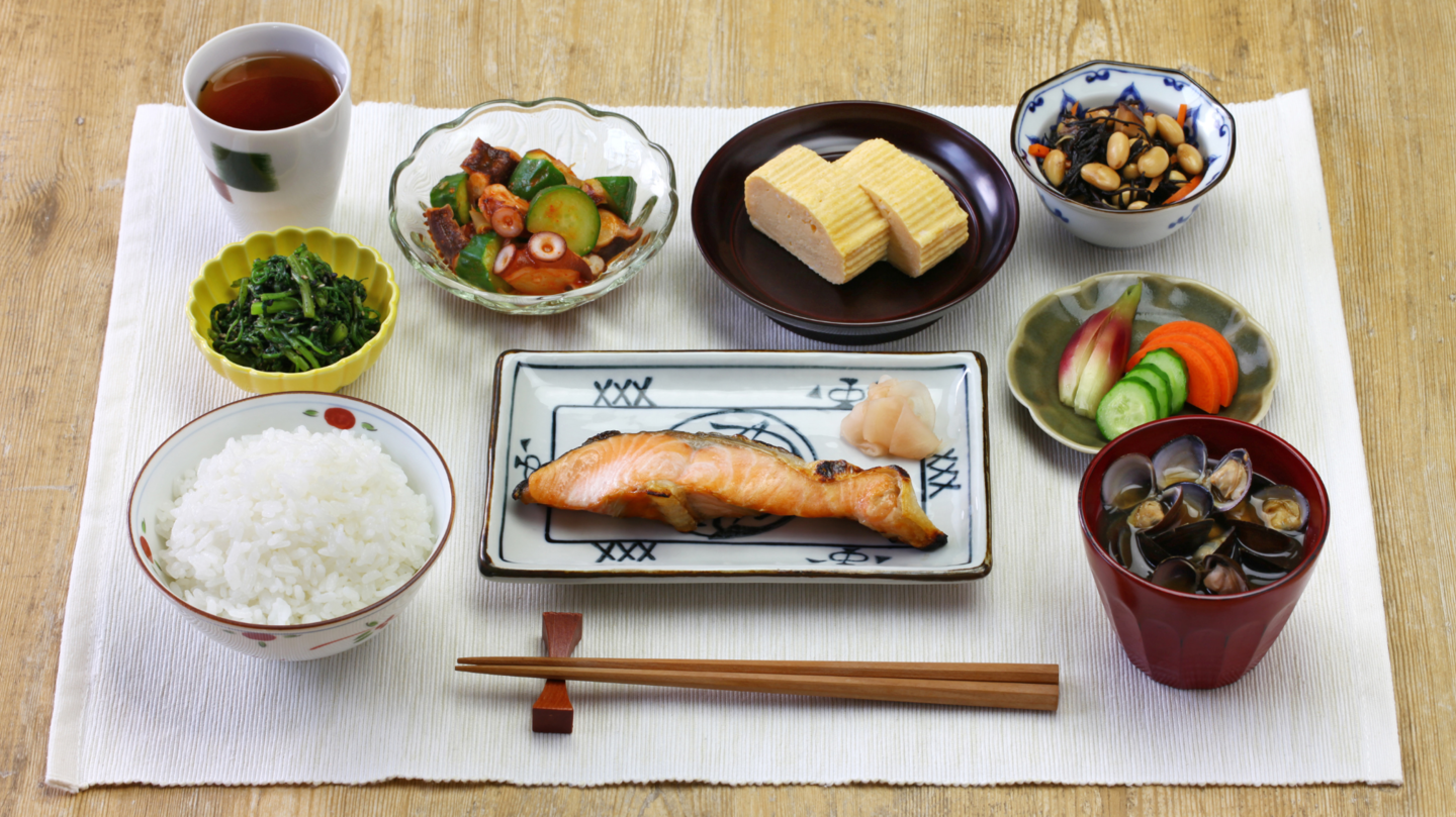 朝食バイキング