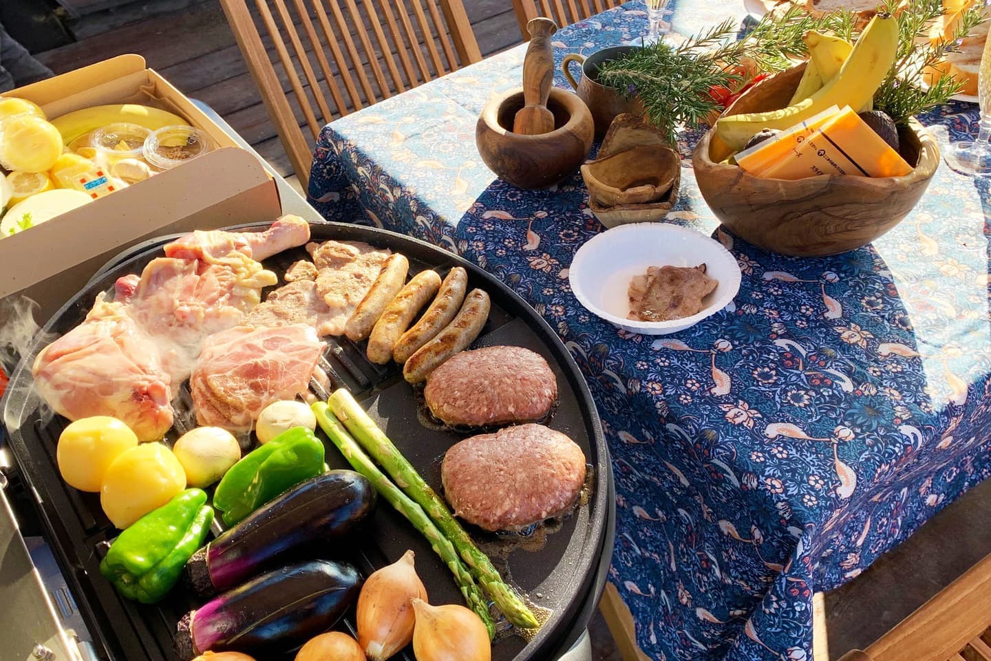 ナチュラルBBQの料理内容