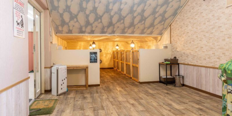 ワンちゃん専用宿泊施設