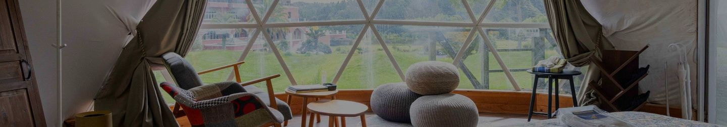 ドームテント室内